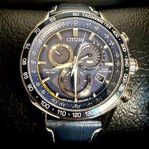 Citizen PCAT Chronograph Eco-Drive CB5918-02L Men's Watch